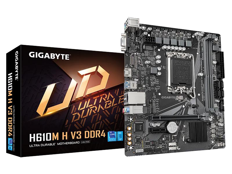 Gigabyte H610M H DDR4 LGA1700 3200MHz