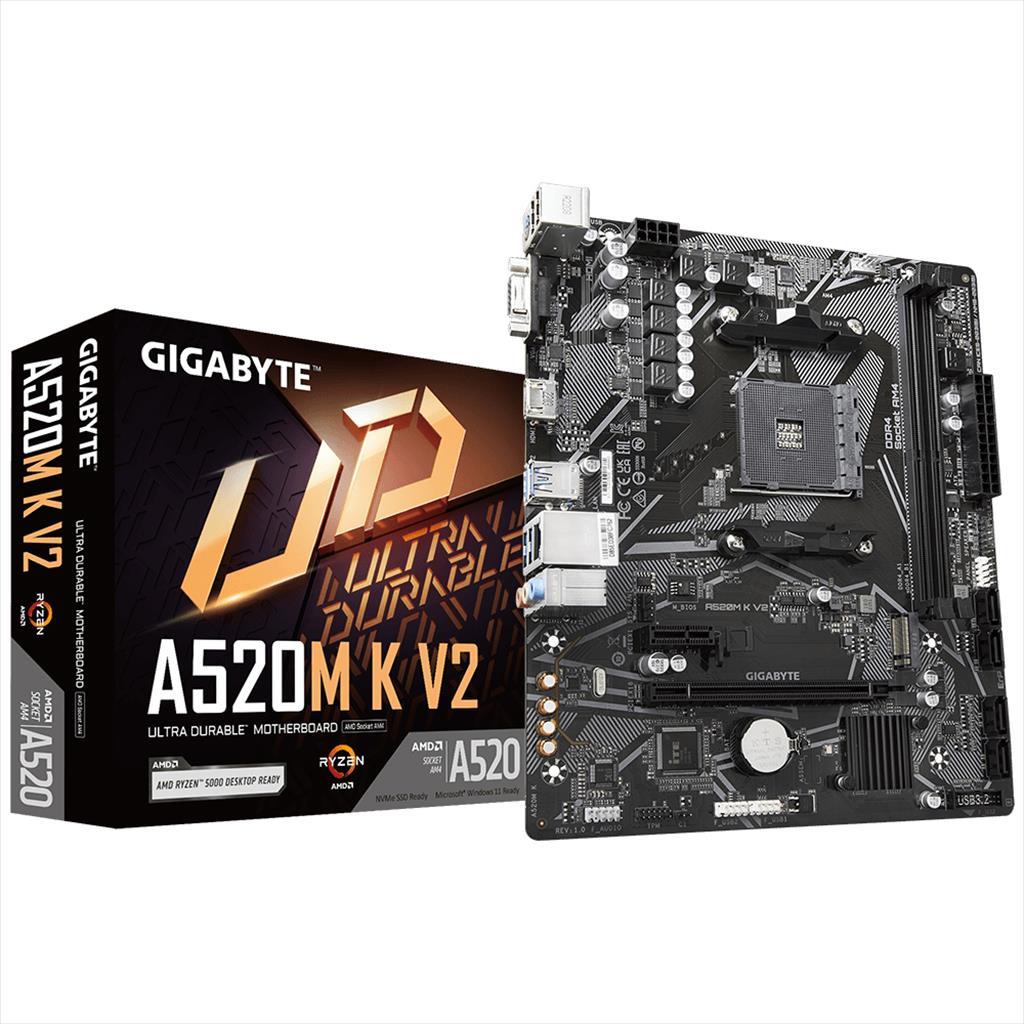 Gigabyte A520M K V2 AM4 DDR4