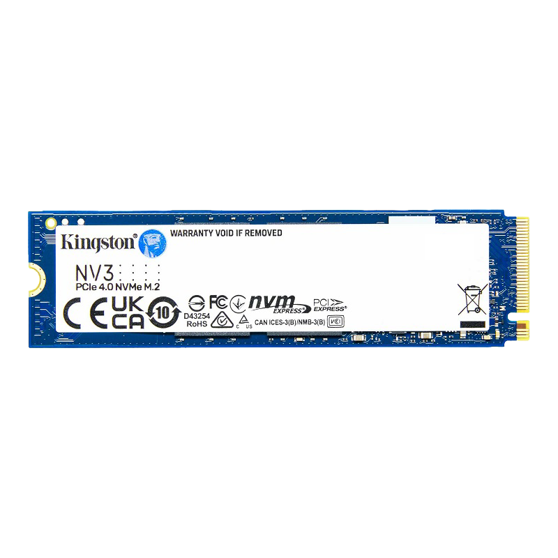 SSD M.2 Kingston NV3 2280 NVMe 1TB PCIe 4.0 x4 6000/4000 MB/s